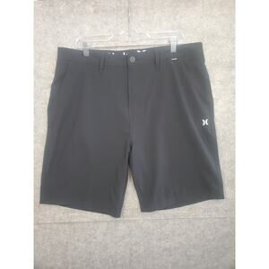 Men's Hurley Size 36 Black Light Weight Shorts